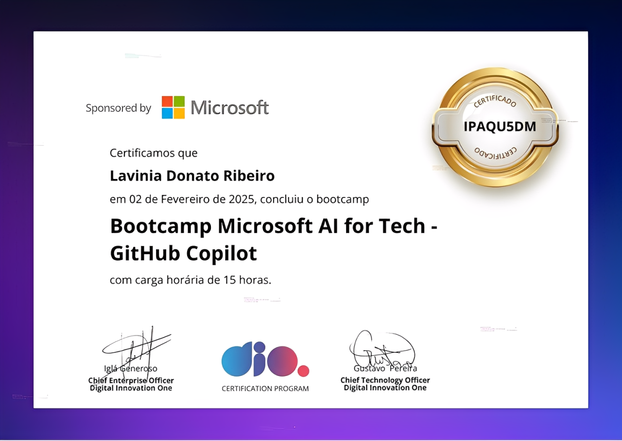 Certificado Git e GitHub