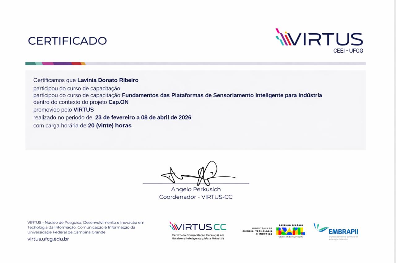 Certificado Virtus